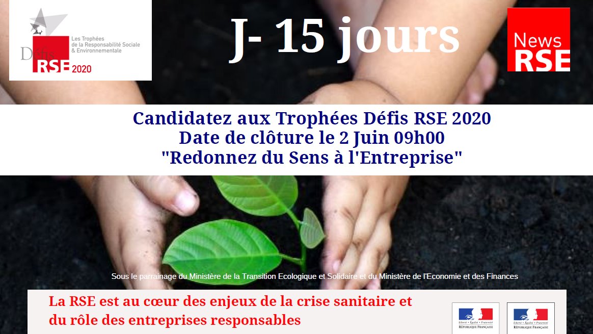 Trophées Défis RSE tweet media