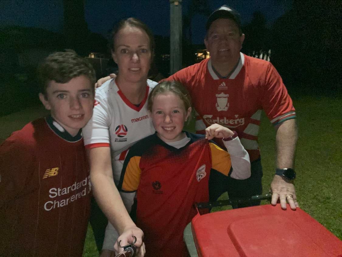 DanuelHoly's tweet photo. Bin Night Fun

Soccer ⚽️ time! 

#dressupforbinnight #isofun #howgoodisthis #reds #ynwa https://t.co/jBZCbqZfRi