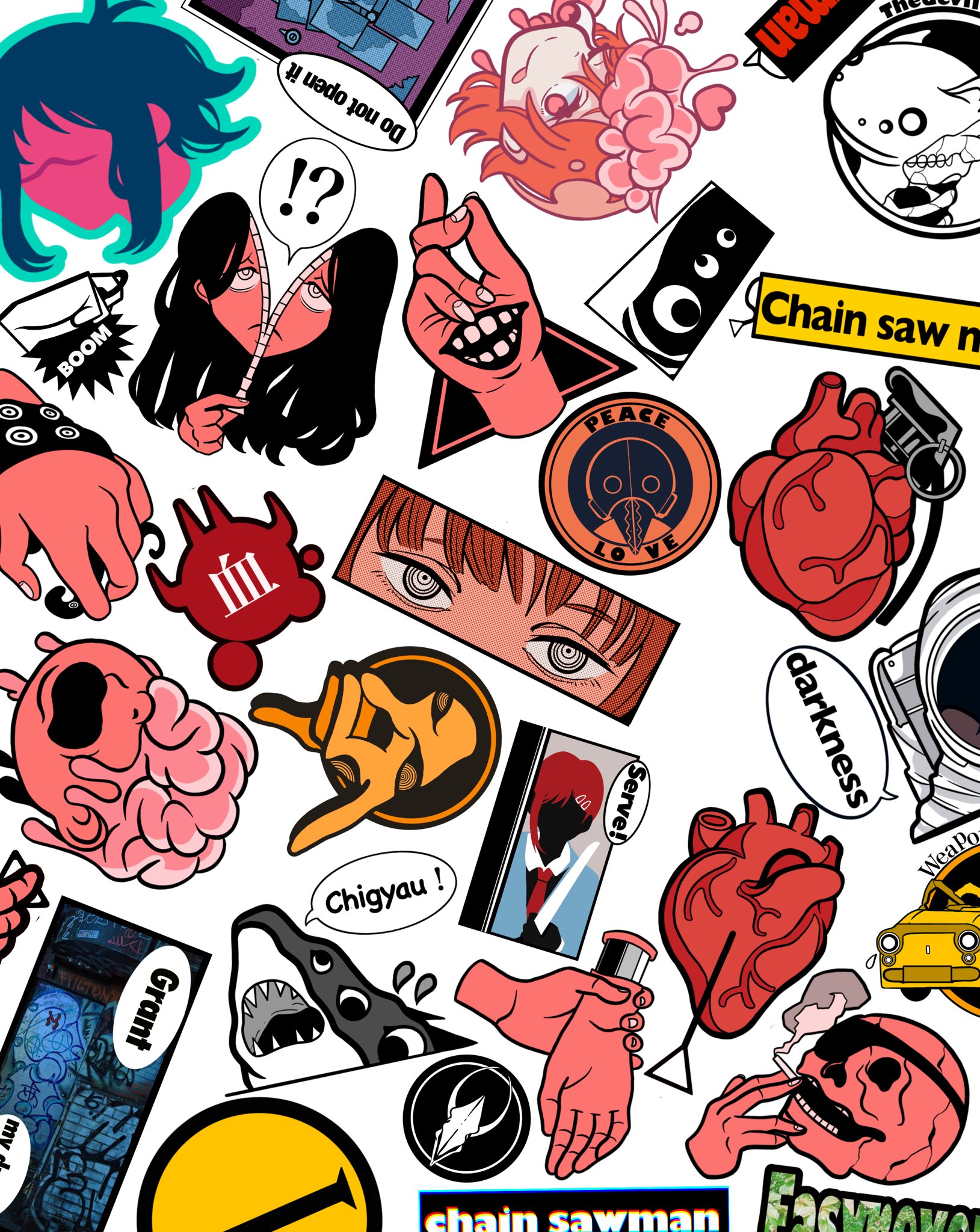 末永はると みなさんが画像を使いたいとおっしゃっていたので壁紙作ってみました よかったら使ってください チェンソーマン イラスト イラスト好きな人とつながりたい T Co Huxg4en4qo Twitter