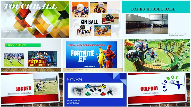 JoaquinCampoy's tweet photo. Terminamos con las exposiciones #online de juegos y deportes alternativos 👏🏻👏🏻🤹‍♂️

 #touchball 🤾‍♀️ #kinball ⚫ #baregbubbleball 🎈 #futbolgaelico 🥅 #forniteef 💥 #quidditch 🧙‍♂️ #jugger ⚔️🛡️ #pinfuvote 🏐 #colpbol 🔵 https://t.co/bVrTHhhoA0