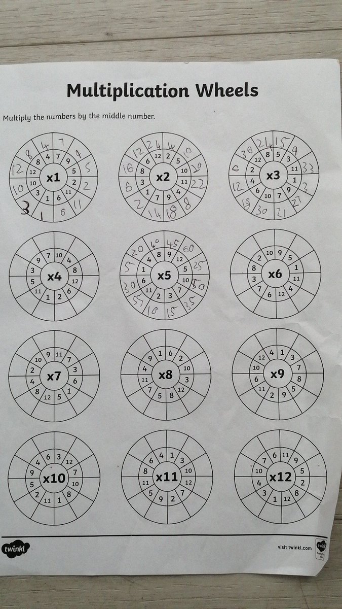 ClareEd74377224's tweet photo. @YearFourBPS Lewis has started some multiplication wheels 😊 https://t.co/WySVq0TapK