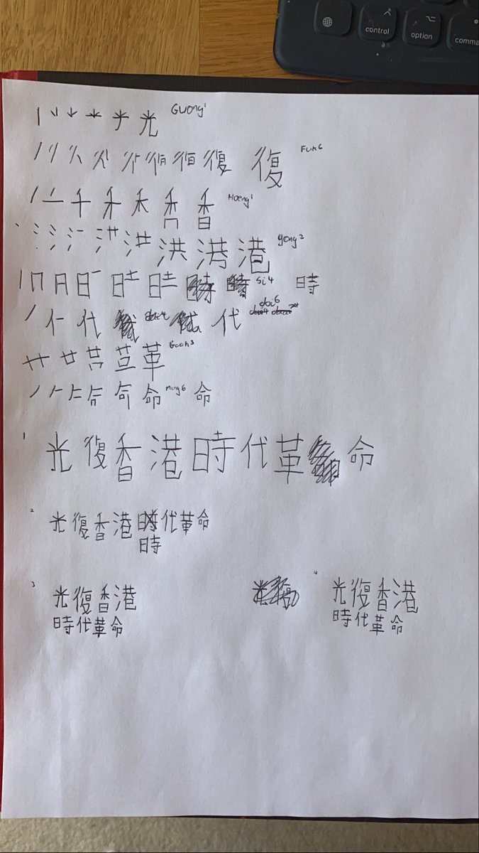 medicallum's tweet photo. Instead of studying, I spent the morning brushing up on the old traditional characters. Been 2-3 years since I had to do any writing aside from in birthday cards 👀😂 imy #HongKong https://t.co/mSanESXGo6