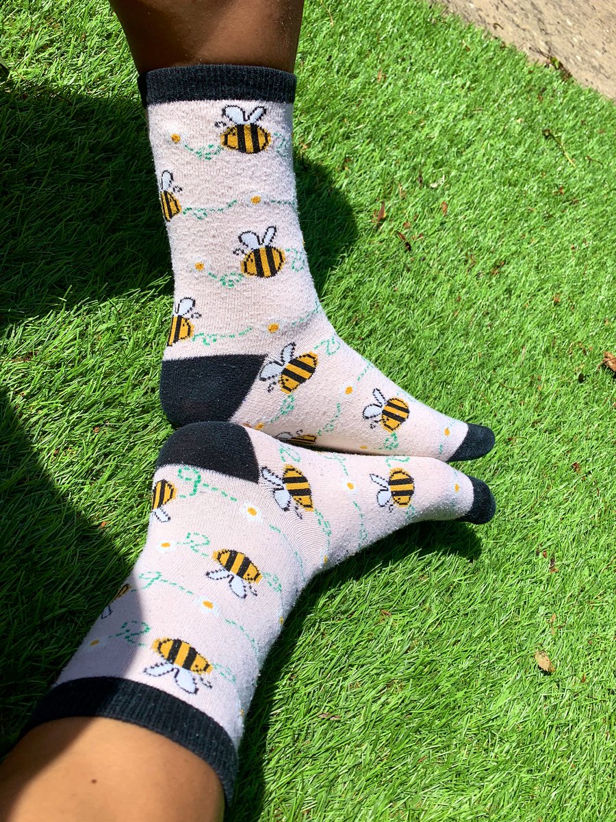 jade_bell14's tweet photo. Protect the Bees! 🐝🌸

#SockDown #WorldBeeDay #WorldBeeDay2020 #DayFiftyNine #FocusPositive https://t.co/08yI1zRCmQ