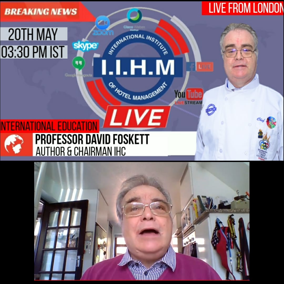 IIHMHOTELSCHOOL's tweet photo. #HotelPlusManagement #OneofBestHotelSchoolinWorld #ForbesBestPlaceToStudy
#IIHMLive - It's privilege to have among us Professor David Foskett, renowned Culinary Author and Chairman IHC, being candid about his journey till now in hospitality Education and what the industry holds. https://t.co/BT6T5NA39I