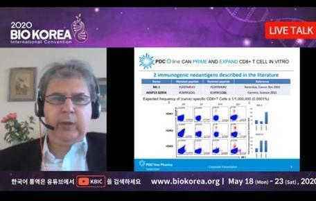 Well done @HaliouaEric , President & CEO of @pdc_line for the company presentation at the 15th edition of BIO KOREA 2020 this morning! @BioWin_asbl @AWEX_Belgium  #immunotherapy #immunooncology #lungcancer #biokorea