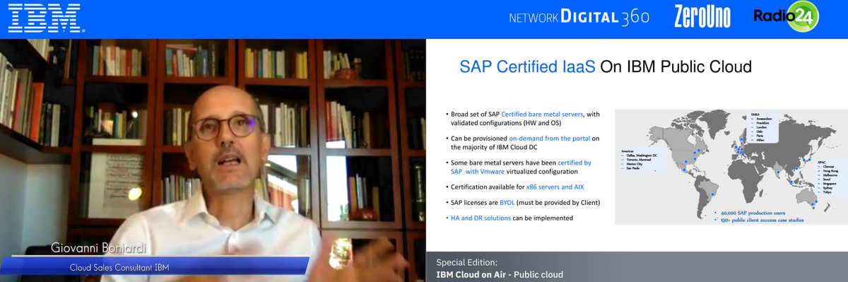 ZeroUnoWeb's tweet image. Prenota un appuntamento con @gioboniardi per approfondimento Sap On Cloud.
#StartIBMCloud #IBMCloudOnAir #IBMCloud #IBMGarage @IBMItalia