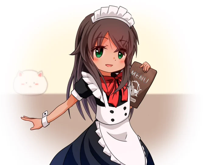 シタラちゃん 6歳
～ご近所のカフェをお手伝い～
#アリスギアお絵かき 