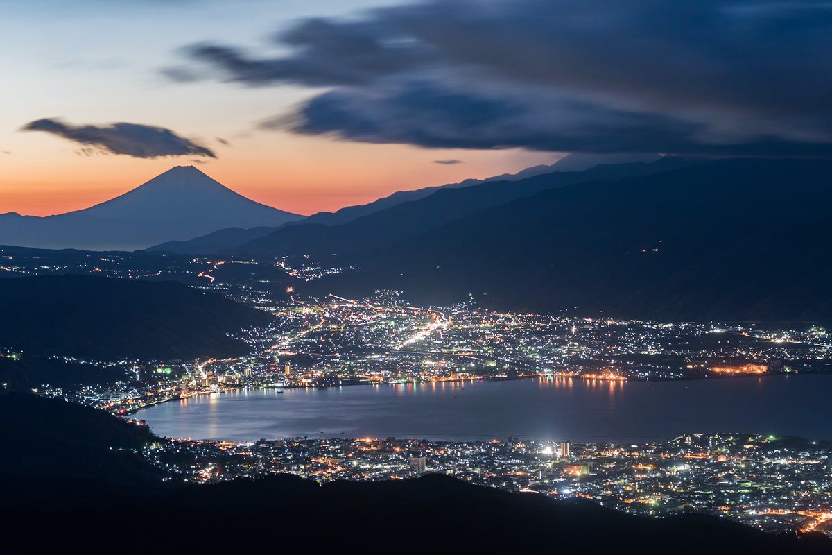 ジン בטוויטר 山の上から見える日本夜景 函館山 高ボッチ 摩耶山 灰ヶ峰