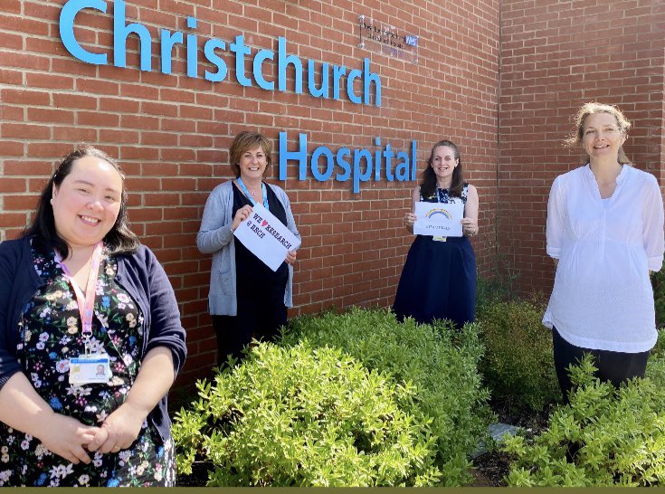 duCHEss2877's tweet image. Happy #InternationalClinicalTrialsDay! Less our manager Emma who’s currently part of the swabbing-from all of us at  Christchurch Research. 😊☺️ @RBCH_Research @RBCH_NHS #proudtoworkfortheNHS #weloveresearchatRBCH @NIHRCRNWessex