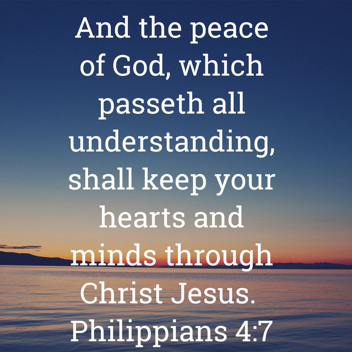 majones317's tweet photo. And the peace of God, which passeth all understanding, shall keep your hearts and minds through Chris…
https://t.co/nbCg1IulUC https://t.co/40INIyZUfz