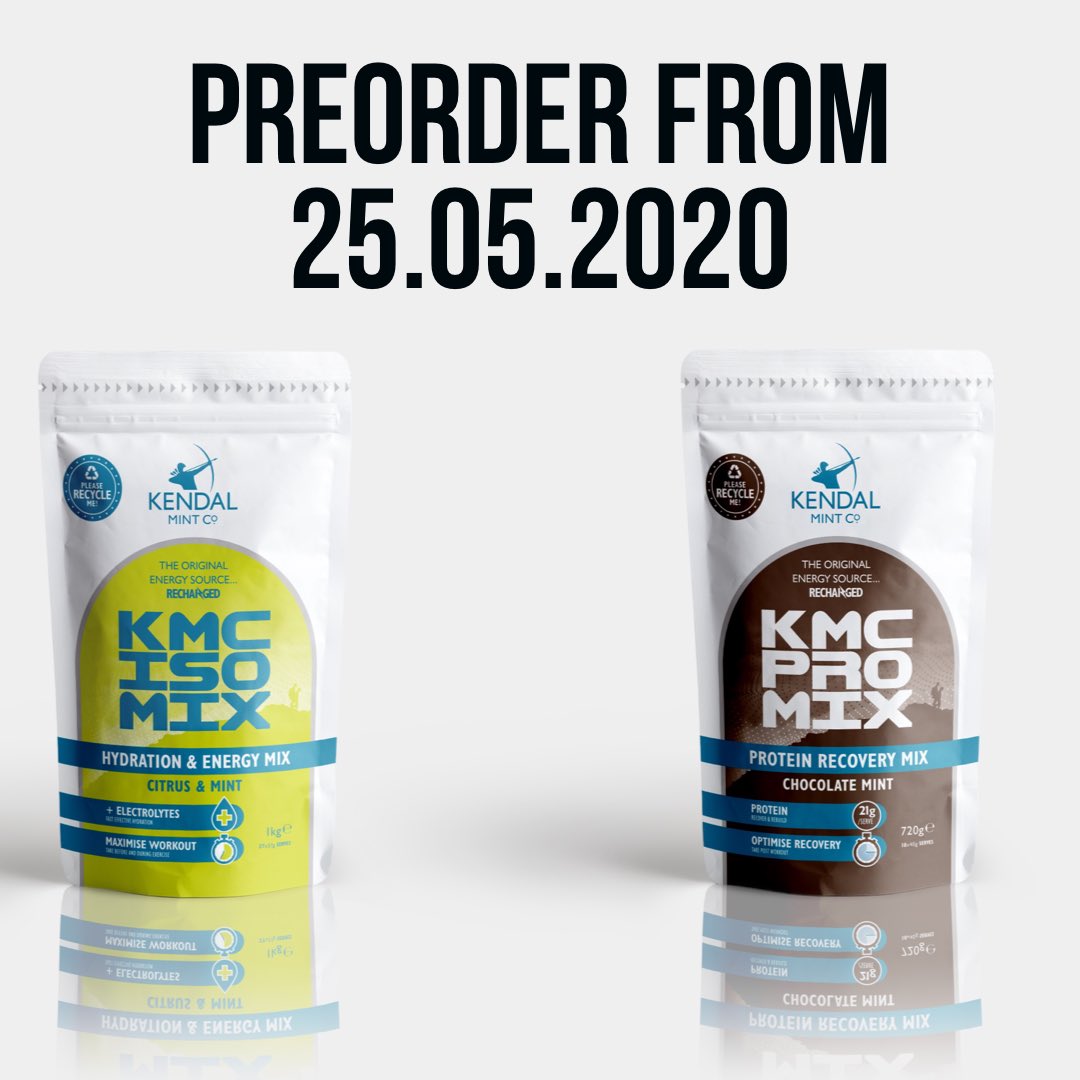 Kendalmintco's tweet photo. PERORDER FROM MONDAY ๐๐ผ๐
Get your preorder in and save 20%, keep an eye out for the codes dropping ๐
-
#preorder #kmcisomix #kmcpromix #100percentrecyclable #protein #hydration #electrolytes #newproducts https://t.co/FhendovHNa