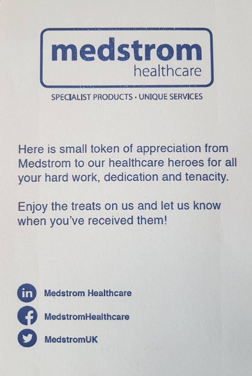 CarinaPima's tweet photo. Thank you so much @MedstromUK for the goodies received today! So nice for Tissue Viability Nurses to feel appreciated by you. Your continuous support is invaluable to us and our patients 😊 @joolsy_h @JoanneMedstrom @LyndseyMedstrom @ANTsPAH1 @NHSHarlow https://t.co/k8HAaWLCfv