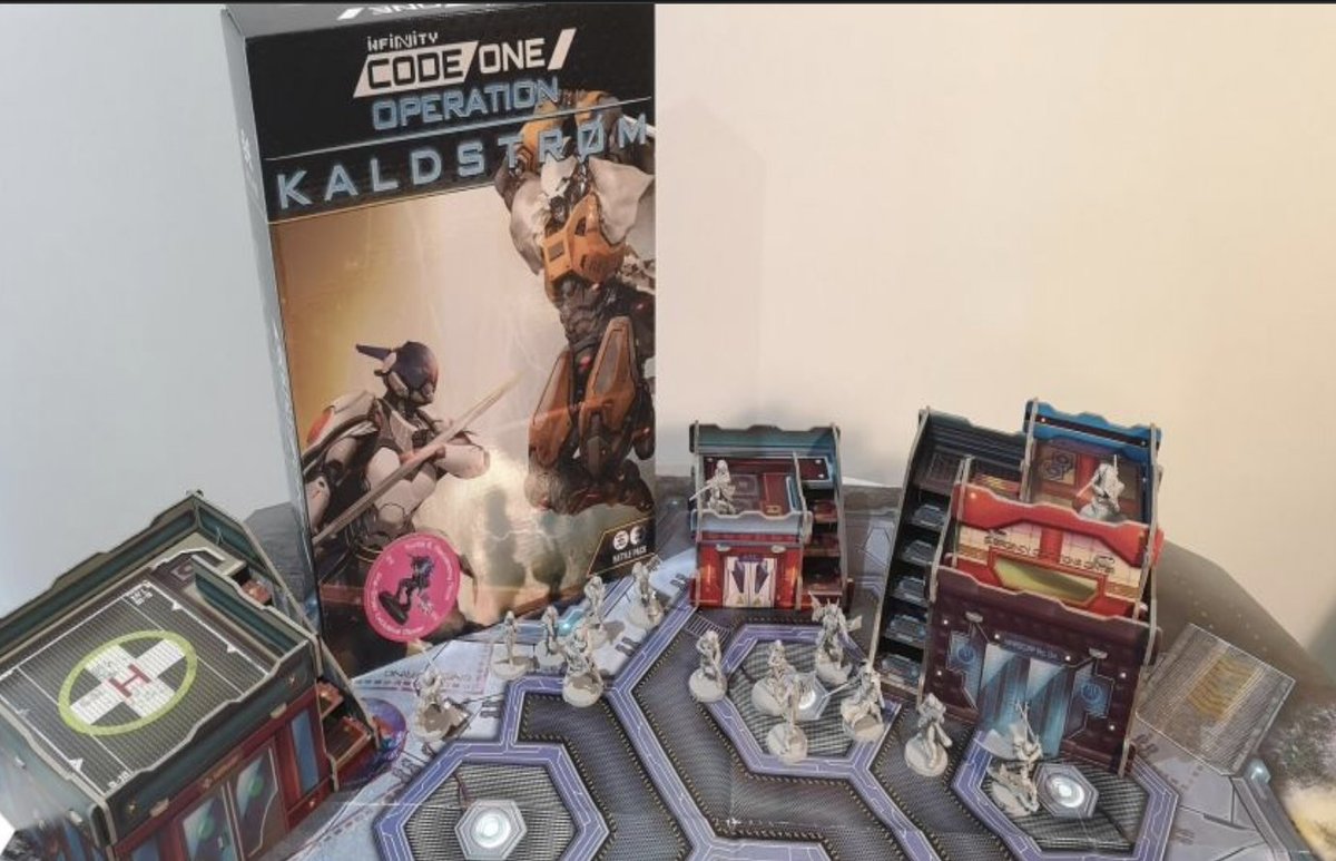 InfinityTheGame's tweet image. &apos;Infinity CodeOne Operation Kaldstrom Preview Tabletop&apos;       
In this article, Andy &apos;Riker&apos; Roo takes a quick look at CodeOne and talk about the #OPKaldstrom boxed set.

📙 bit.ly/2ylKLg8

@StealthBuda @TechRaptr #Tabletop #wargame #miniatures #Army #infinitycodeone