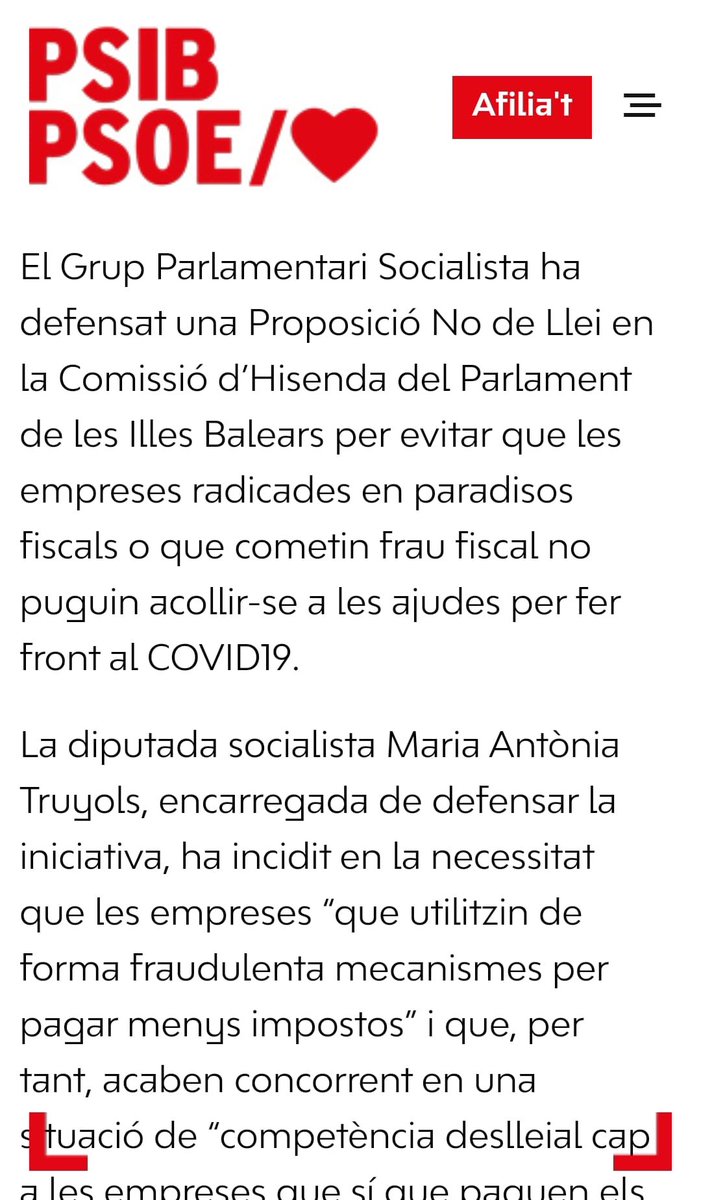 ppbalears's tweet photo. 🔴El @psibpsoe votando en el @ParlamentIB en contra de beneficiar a empresas en paraísos fiscales...
❌mientras el #GovernArmengol paga 8,2M€ a empresarios con sociedades opacas, como destapa hoy @elmundoes.
🗣Otro ejemplo más de las mentiras de la izquierda
#OffshoreArmengol https://t.co/T2qEb3Jszf