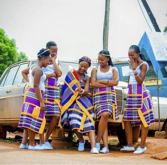 South African Venda traditional attire.