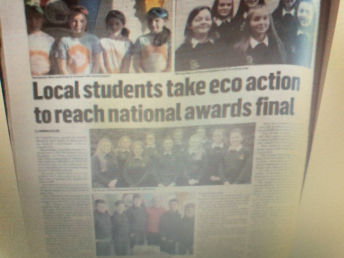 StColmans_NS's tweet photo. Well done to the fifth class boys and girls featured in the local newspaper!!! https://t.co/G3OWJ4qmcS