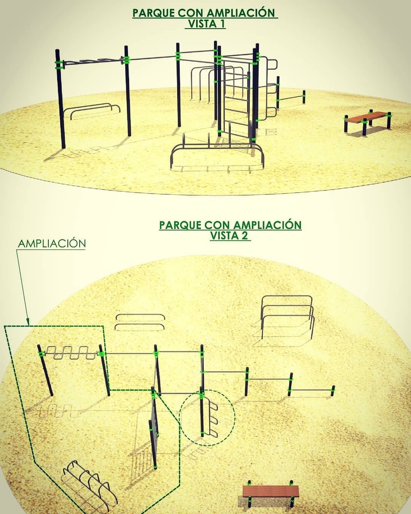 PARQUESIMP's tweet photo. Debido al exito de los #parquesdecalistenia, cada vez son mas los ayuntamientos 
#impurban 
#feswc #impstreetworkout
#calistenia #calisthenics #streetworkout #fitness #workout #gym #handstand #motivation #crossfit #calisthenicsworkout #training #barbroth… https://t.co/NMgsBMm3wB https://t.co/zOGnm7SJWV