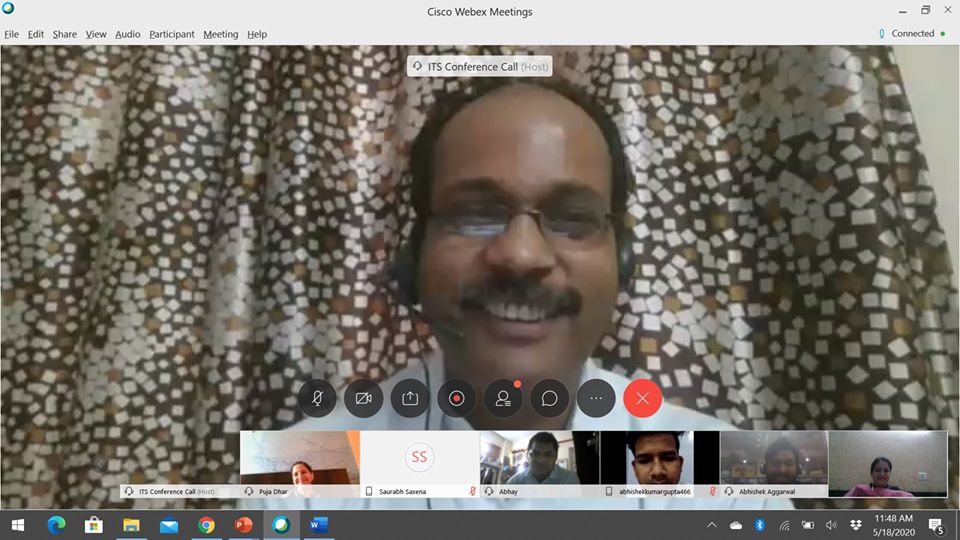 ITSMohanNagar's tweet photo. #DepartmentofIT, @ITSMohanNagar organized #OnlineSession on “Current Organizational Scenario and How to keep prepared for Future Opportunities &amp; Challenges" in #AlumniTalkSeries for #MCAStudents on 18th May 2020. Mr. Abhishek Aggarwal, #HCLTechnologies, #Noida was the Speaker. https://t.co/w54fxzfJ24