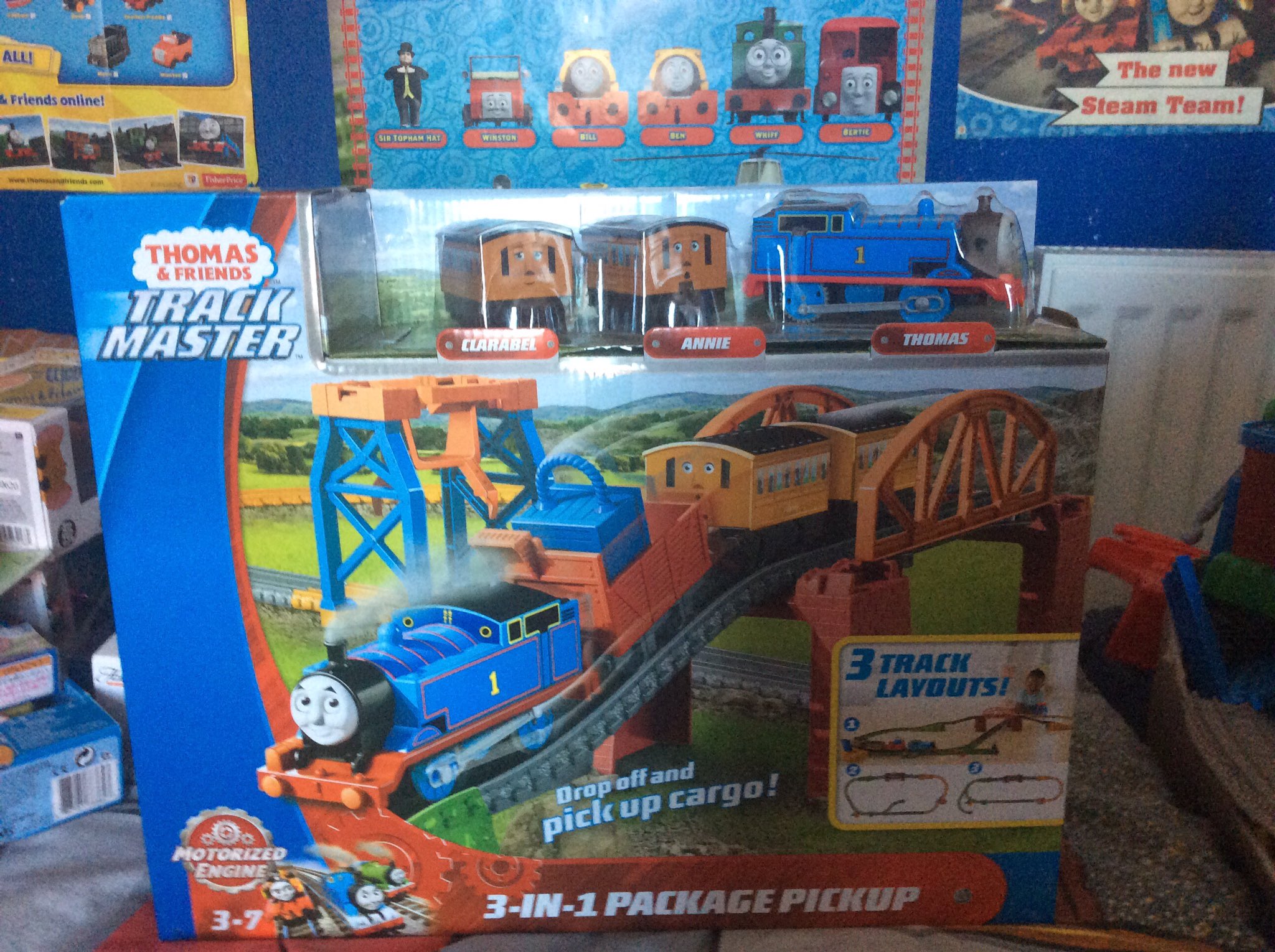 thomas and friends 3 in 1 package pickup playset