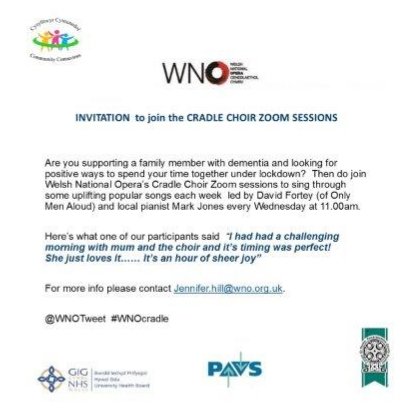 What a wonderful #dementia #supportive choir session this morning singing rehearsing "The Rose" with David Forty of Only Men Aloud. <a href="/ccpembs/">Community Connectors</a> <a href="/pembrokeshire/">PembrokeshireCC</a> @PAVS_HealthWB <a href="/HywelDdaHB/">Hywel Dda UHB</a>