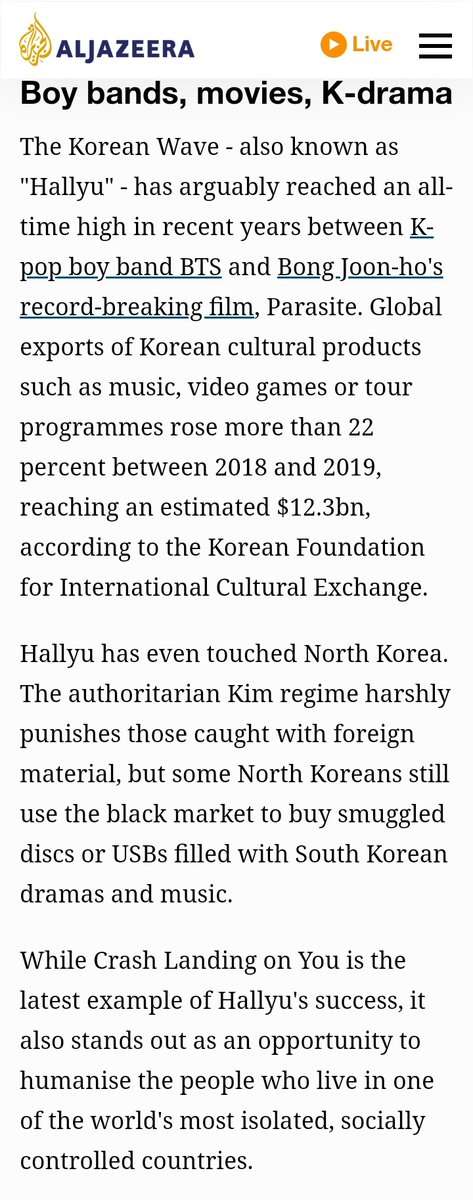 cloy is mentioned alongside bts and bong joonho for their global success and is the latest example of hallyu (korean wave) success