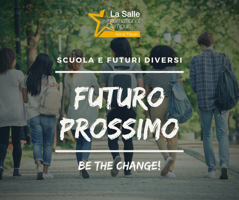 💗 Ripensiamo la nostra #scuola!!! 💗
Vi invitiamo a leggere i punti chiave per il “Futuro Prossimo” del nostro Campus 👇🏻
filippin.it/futuro-prossimo
Partecipa anche tu al cambiamento!!!

#staytuned #istitutifilippin #lasallecampus #bethechange
