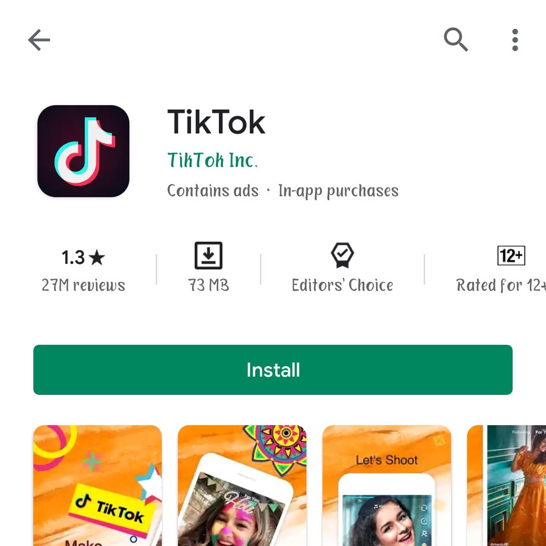 nidy_nids's tweet photo. #tiktokbanindia I think this is the first time in India, due to internal conflicts the outsider is suffering loss 😂 #Tiktokvsyoutube https://t.co/jcvBGR23NA
