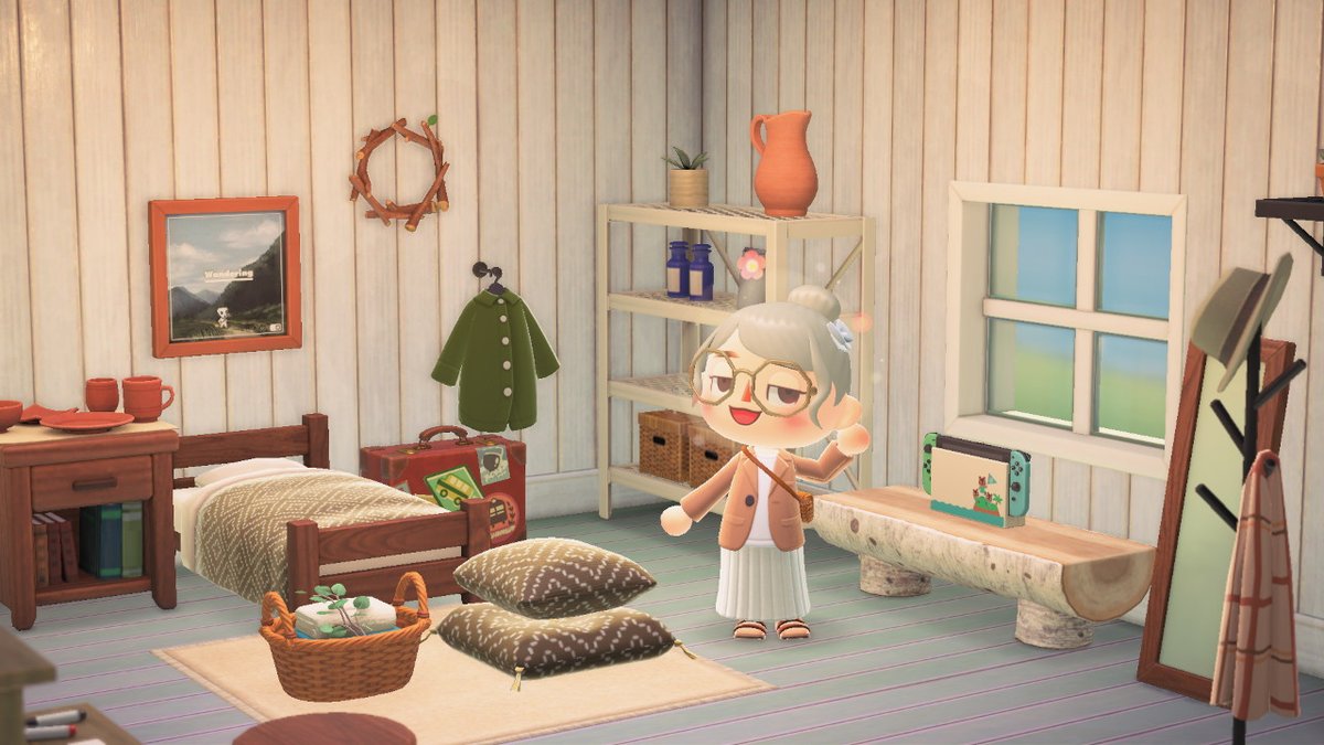 viridianhouse's tweet photo. gooood morning #AnimalCrossing #ACNH #NintendoSwitch https://t.co/6QA5mTZNiq