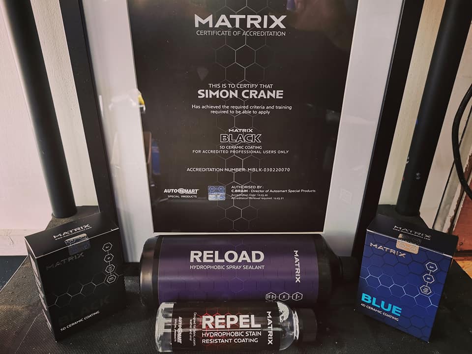 CeramicsMatrix's tweet photo. Another addition to the Matrix team - welcome aboard Simon Crane  of SC Valeting!

#ultimateshine
#matrixceramics https://t.co/qQyaNqAQqU