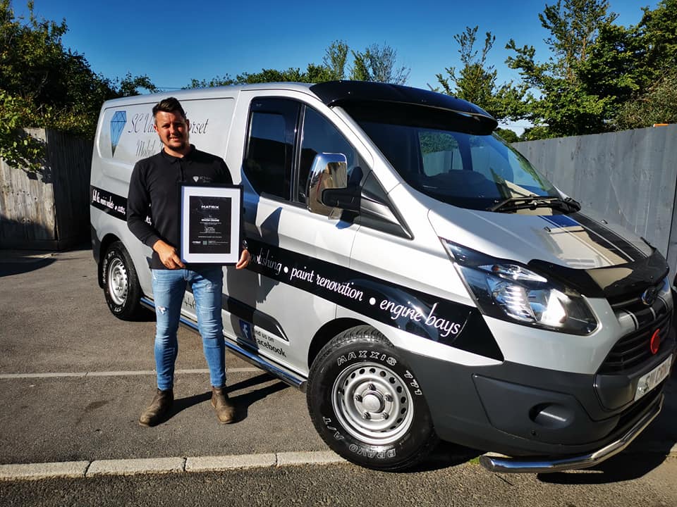 CeramicsMatrix's tweet photo. Another addition to the Matrix team - welcome aboard Simon Crane  of SC Valeting!

#ultimateshine
#matrixceramics https://t.co/qQyaNqAQqU