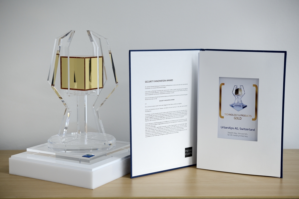 The international trade fair Security Essen 2020 was cancelled due to Covid-19. We're very sorry about this, as we have fond memories from the event, winning first prize in the category "Technology &amp; Products" back in 2018. We look forward to a great fair in 2021! #StealthKey