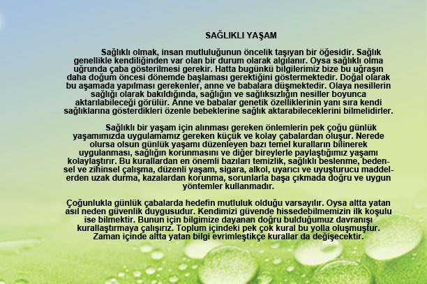 biryasamicin's tweet photo. #sağlıklıyaşam #sağlıklı #sağlıklıbiryaşamiçin https://t.co/y3flEggR80
