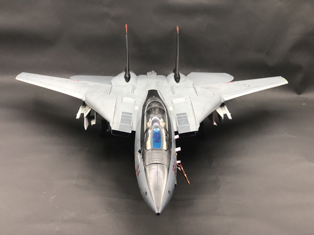 Chef_SteveSB's tweet photo. Tamiya 1/48 F-14d Tomcat. https://t.co/UdTfBhhJ1T