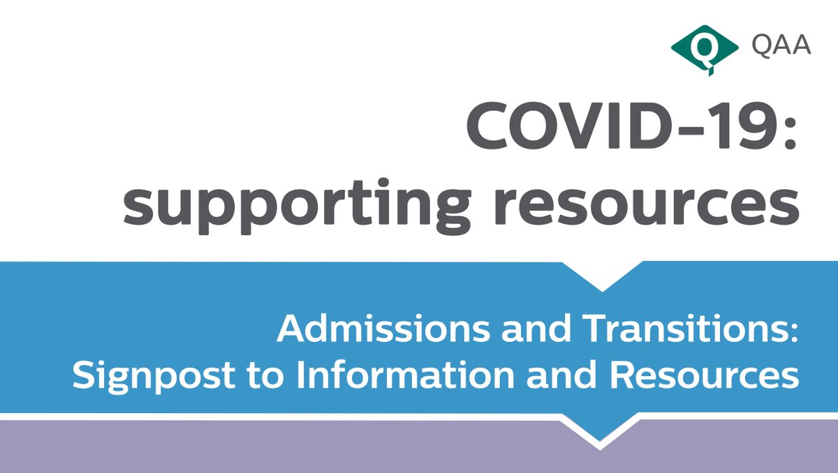QAAtweets's tweet photo. We have published a new resource to help institutions manage their approaches to the admission of new students during the COVID-19 pandemic, and delivering effective transitions into HE, between years or levels of study, and into graduation: https://t.co/c4EzMt6sDs https://t.co/AfbbevIbeO