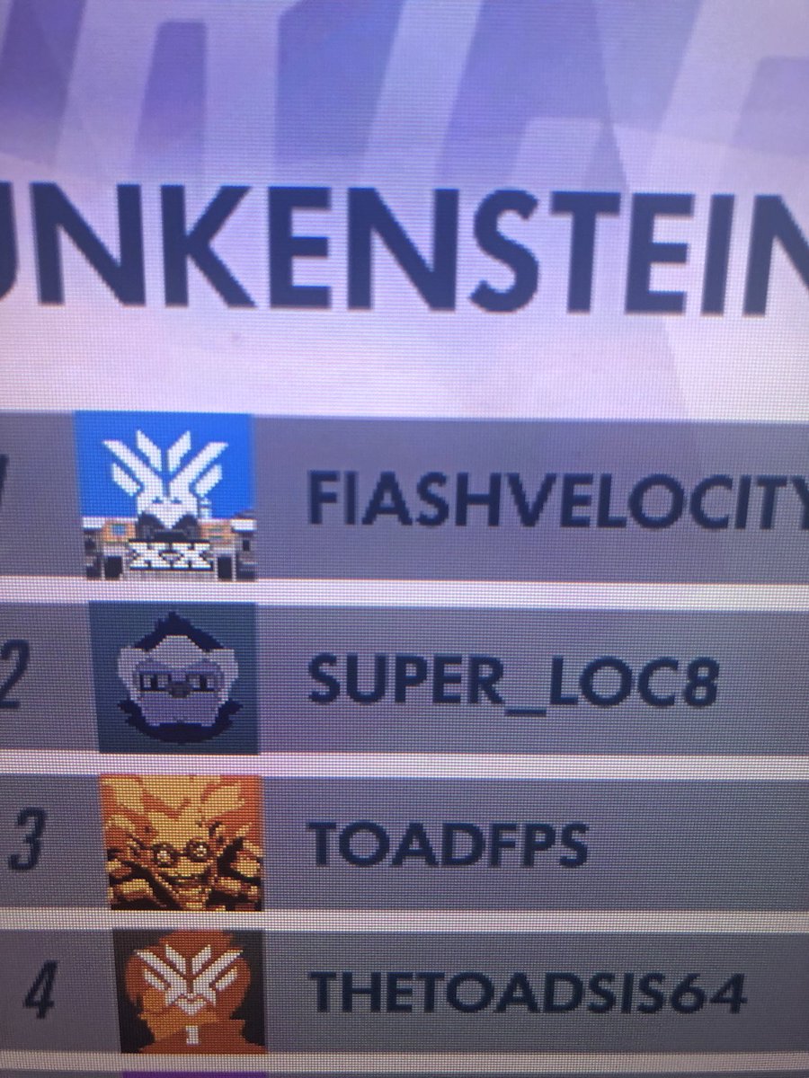 SuperLoc8's tweet image. Me and the boys own top twelve for Junkenstein now