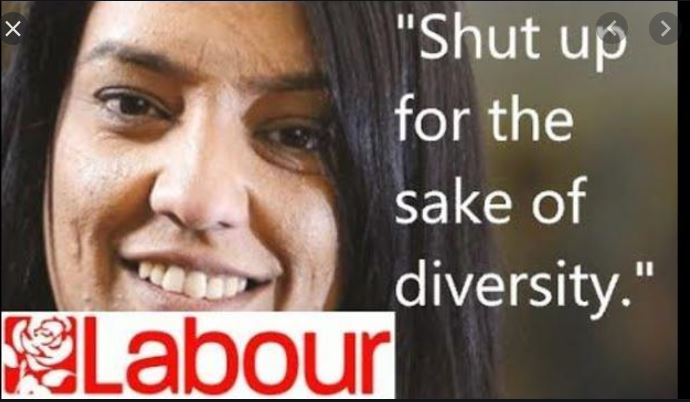 I am pleased to announce the new slogan for <a href="/UKLabour/">The Labour Party</a> as being "SHUT UP FOR THE SAKE OF DIVERSITY'.
My thanks go to my new Community Cohesion Minister <a href="/NazShahBfd/">Naz Shah MP</a> for this inspiring message, which I'm sure will enable us to remain on the opposition benches for many years to come!