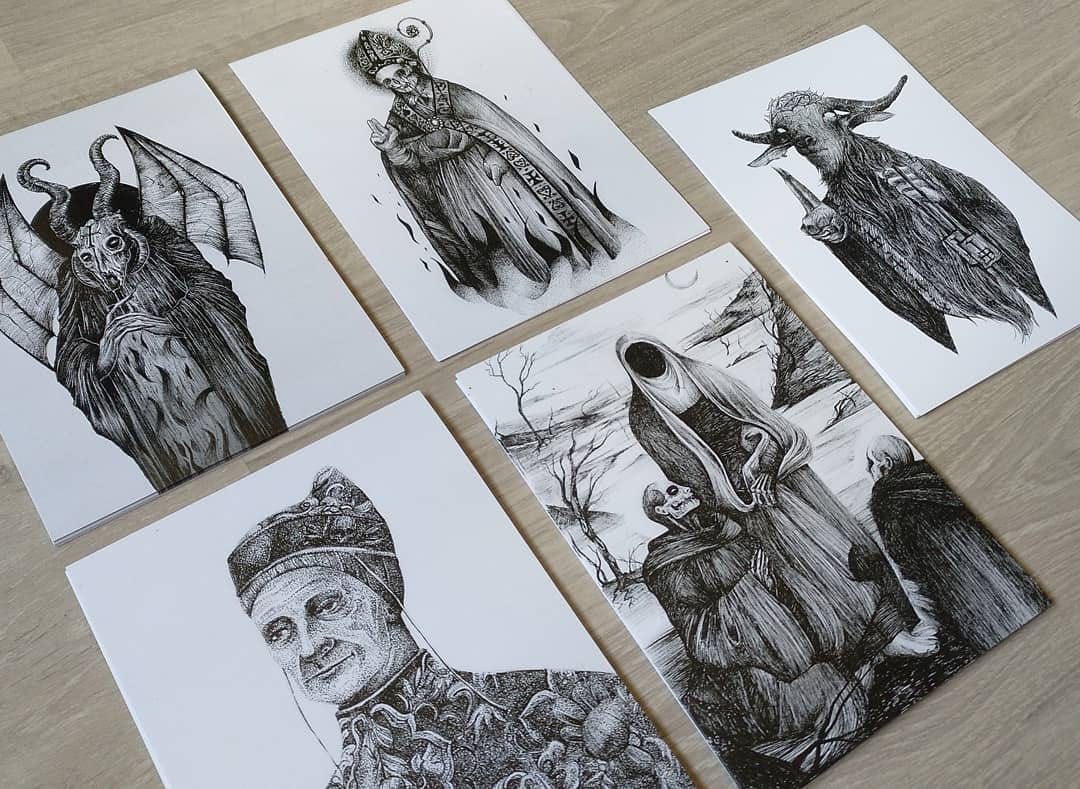silviablackened's tweet photo. New illustrations in my shop. A5 and quality printing just here!

https://t.co/xcMIcMC9Di
#darkart #gothic #etsy #dotwork #alternativeartist #art #obscure https://t.co/8XvZ1NPqku