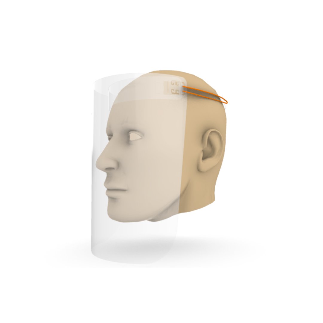 DIDIDXB's tweet image. #AgileFactory: The Hacking Manufacturing team has designed protective face shields that are fast &amp;amp; easy to make using local resources. After 18 iterations, support of our FabLab team and a round of consultations with doctors, two prototypes were selected for further development.