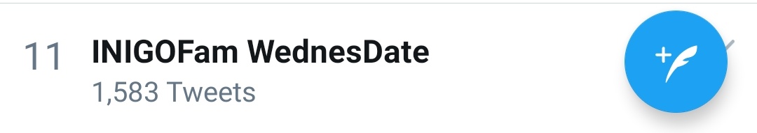 kxxjen_'s tweet photo. Trending at number eleven!
@InigoDPascual
#INIGOFam WednesDate https://t.co/em9Q5BqOrU