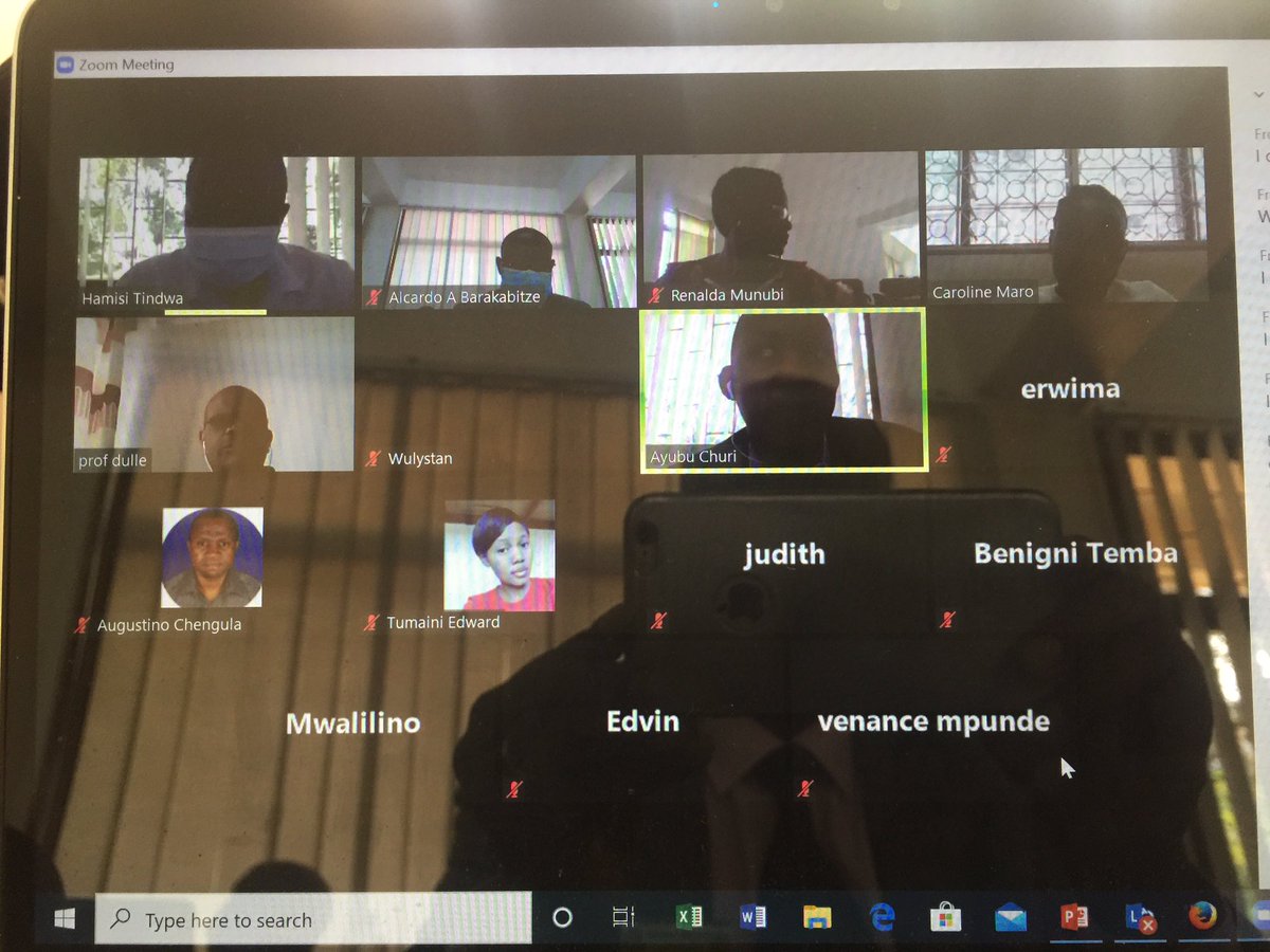 karimuribo's tweet photo. Happening now @SokoineU Training of ToTs who have championed to role out online training of PG students https://t.co/a1AYZtZDU3