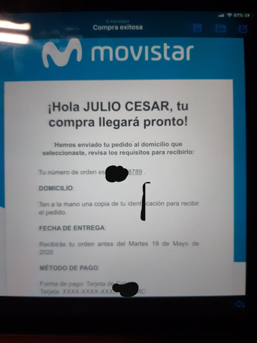 ing_julio_cesar's tweet photo. @MiMovistarMX como siemore no sirven para atender me dejaron perder mi tiempo como media hora aqui esta la umagen donde se comprueba que no cumplen fechas de entrega #COVID19mx #FelizMiercoles @Profeco https://t.co/TrbnU4s6PK