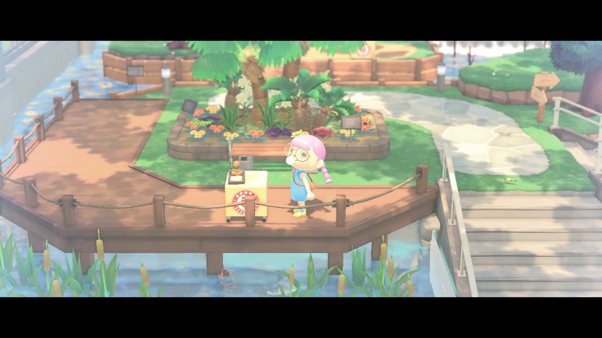 Audiet0wn's tweet photo. took some picts for museum day heheh omg i love the waterfall?!?  #AnimalCrossing #ACNH #NintendoSwitch https://t.co/MvK06VOSWX