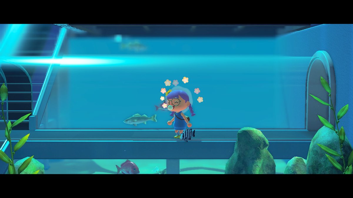 Audiet0wn's tweet photo. took some picts for museum day heheh omg i love the waterfall?!?  #AnimalCrossing #ACNH #NintendoSwitch https://t.co/MvK06VOSWX