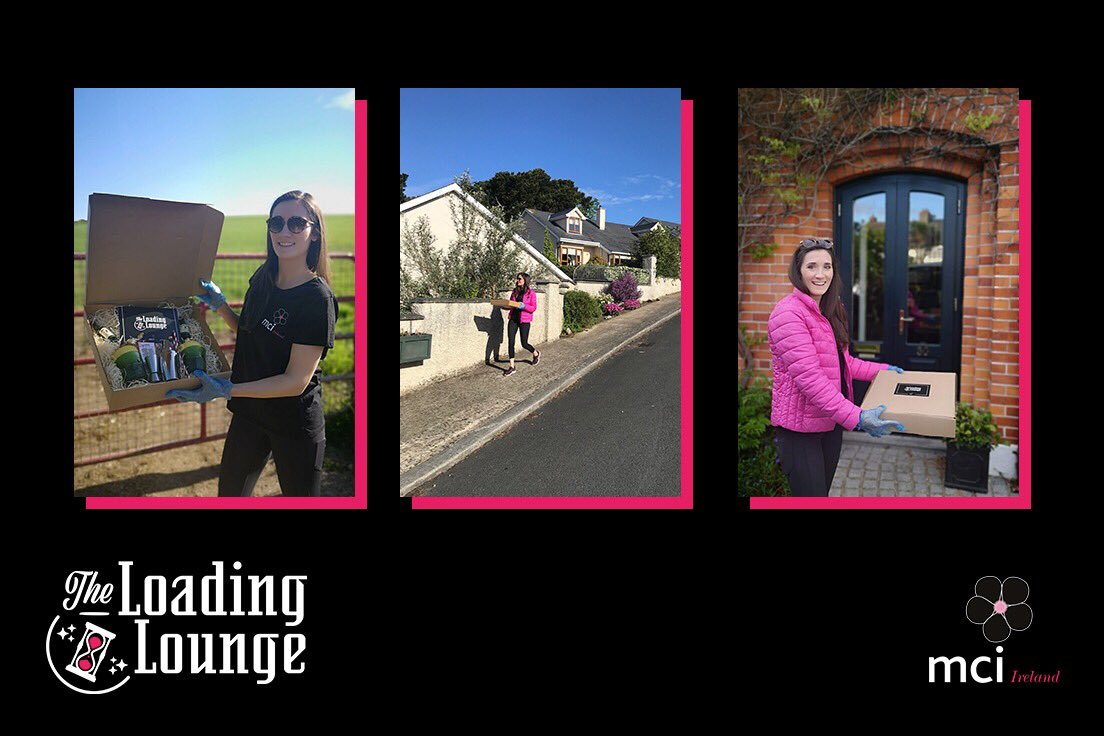 Really enjoyed looking after these very special deliveries for our guests attending the <a href="/MCIIreland/">MCI Ireland</a> Loading Lounge event #StayatHomeSeries #MCILoadingLounge #ContactlessDelivery