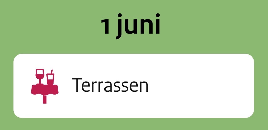 Mogelijkheden tijdelijke ontheffing voor uitbreiding terras vanaf 1 juni in verband met coronamaatregelen. Zie: bit.ly/2LM74yF