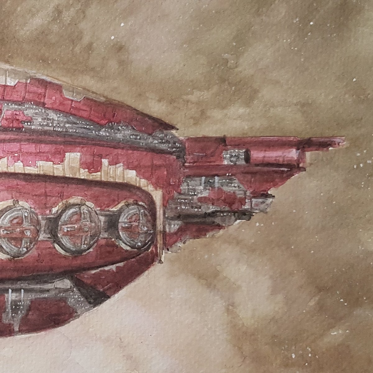 Lloyd George (@lloyd_george_23) on Twitter photo A reminder that this unique, hand painted watercolor art is now available on auction, to bid just visit : cutt.ly/Art-Auction
And is fully licensed by CCP!!
#eveonline #tweetfleet #spaceships #spaceshipsketch #spaceshipart #scifiartwork #scififantasy #scifidaily #dailyscifi A reminder that this unique, hand painted watercolor art is now available on auction, to bid just visit : cutt.ly/Art-Auction
And is fully licensed by CCP!!
#eveonline #tweetfleet #spaceships #spaceshipsketch #spaceshipart #scifiartwork #scififantasy #scifidaily #dailyscifi