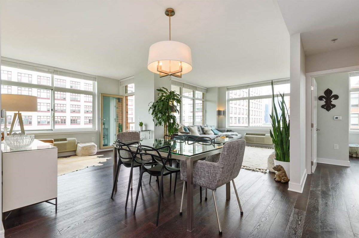 TotallyHoboken's tweet photo. Just listed! 1450 Washington St #1107, Hoboken - Spacious &amp; bright corner 2bd/2ba + balcony w/direct NYC and Hudson River views.
• 24-Hour Doorman
• Private Gym
• Weekday PATH Shuttle
• Rooftop Pool &amp; Lounge
• Children’s Playroom
https://t.co/jKBvW84xof https://t.co/DBipIYBwfi