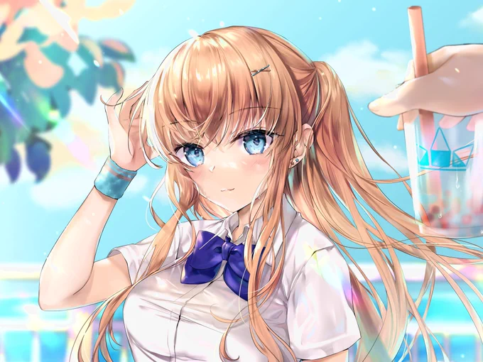 「10分遅刻だよ…♡」

HUION様より液タブをご提供頂いたので、初めて液タブで絵を描いてみました?❣️ 