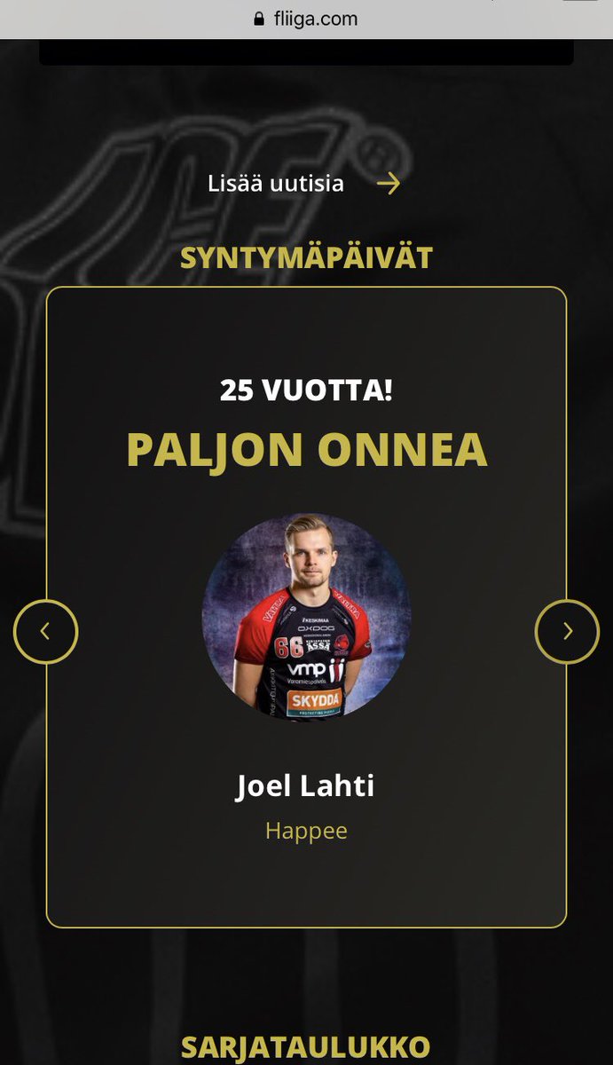 Tiikeribalsami's tweet photo. Vielä en oo ihan varma, että mitä mieltä oon liigan uudesta nimestä ja brändistä. Eipä kai sitä vihatakkaan voi, kun näin nätisti onnittelevat... Kiitosta vaan #Fliiga #vanhus https://t.co/WDXBG3uCF2