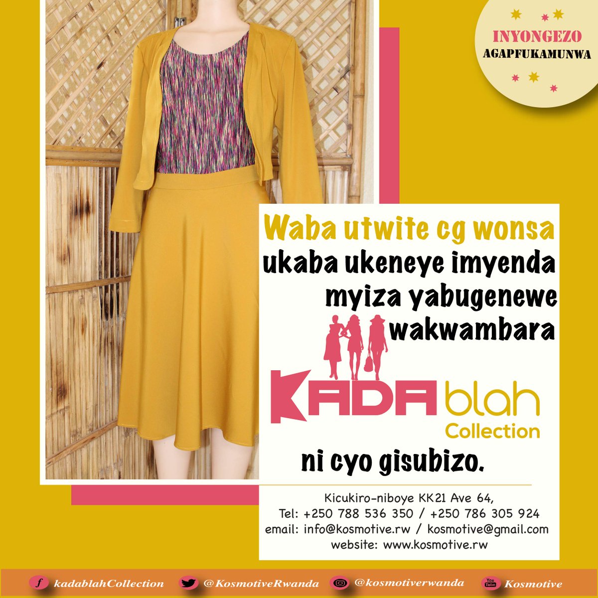 KosmotiveRwanda's tweet photo. Waba wonsa cg utwite?!
tugane #kadablahcollection kuko tugufitiye imyenda yabugewe.
#breastfeedingwear
#pregnancywear https://t.co/JeRuhSU5Yg